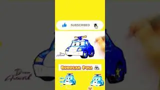 Draw Robocar Poli 🚔