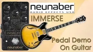Neunaber Immerse Pedal Demo for Guitar - Want 2 Check