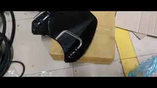 Installing BlackTinted Flyscreen On My Meteor 350 | Royal Enfield Meteor 350 Accessory