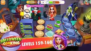 Google Play Pass: Halloween Cooking Game - Gameplay Levels 159-160 Spooktacular Edition