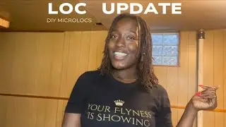 Loc Update | Cutting My Locs | Growing Out My Edges Again | DIY Microlocs | All Things Fly 