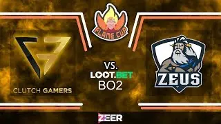 Flame Cup powered by loot.bet - Clutch  Games vs Zeus 2nd game