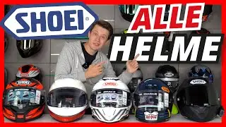 ALLE SHOEI HELME mit ECE 22.06 - Ultimative Übersicht! [X-SPR Pro, NXR2, GT-Air 3, Neotec 3]
