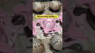 Custom Silicone Baby Teether #siliconemanufacturer #siliconeproducts #b2b #factory#baby