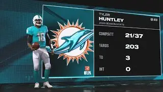 Madden NFL 25 - Tennessee Titans Vs Miami Dolphins (Tyler Huntley) PS5 Week 4 (Quick Presentation)