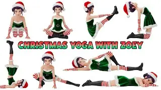 Christmas Yoga For Kids | Yoga poses with Zoey | Kpop Demon Hunters | Rainbow Yoga