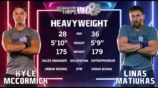 Kyle McCormick and Linus Matiukas - The Beltway Brawl III - Haymakers for Hope