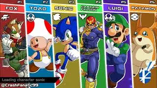 Super Smash Bros. Crusade 0.9.5. - (Mockup) Screenshots