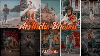 Lightroom Mobile Preset Free DNG File | Aesthetic Brown | Lightroom Mobile Tutorial #preset #lr