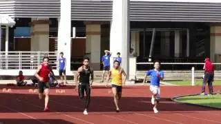 Men's 100m A Finals - 3rd SDSC Invitational Series Meet 2010