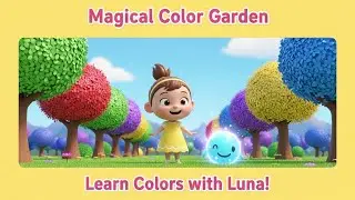 Magical Color Garden 🌈 | Kids Color Learning Song & Story | Fun 3D Animated Video for Toddlers