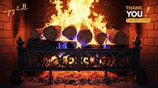 🔥 Cozy Crackling Fireplace LIVE 24/7 with Crackling Fire Sounds and Burning Logs for Peaceful Sleep💤