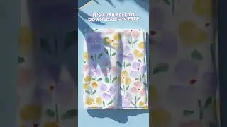 Get this fresh new beach towel Procreate mockup