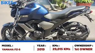 Yamaha FZ-S || Used Bike || 2019 Model || New Condition || BikesPe || Gurgaon