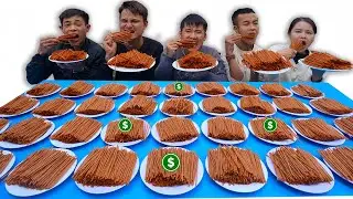 Hưng Troll | Thử Thách Người Cuối Cùng Ngừng Ăn Tăm Cay Cổng Trường Có Tiền Bên Trong