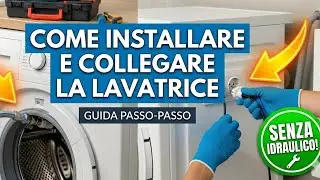 Washing machine installation and connection: how to do it yourself