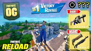 RARE CHUN-LI SKIN! OG Fortnite Reload | High Kill Gameplay | Controller
