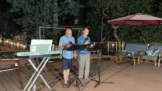 Singing Karaoke Iu Mien Song- Gueix Hin & Jeff