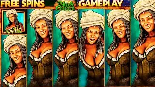 Black Queen | Bonus Feature Slot Gameplay