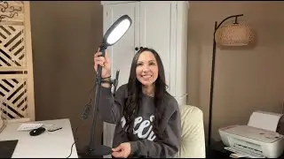 HONEST REVIEW - PQRQP Desktop Ring Light with Stand