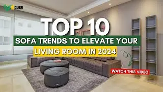TOP 10 Best Color Sofa Trends for 2024 | Modern Sofa Designs