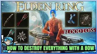 Bows Have a POWERFUL Secret in Elden Ring - How to Destroy the Game with the Best Naked Bow Build!