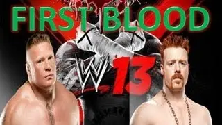 WWE '13 - Brock Lesnar vs Sheamus - First Blood