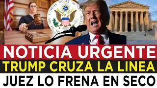 TRUMP COMETE el PEOR ERROR Y LO ENV&Iacute;AN DIRECTO al TRIBUNAL