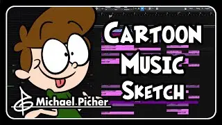 ♫ Cartoon Music Sketch (with Breakdown)