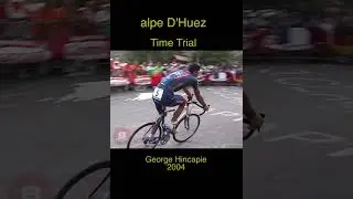 George Hincapie - alpe D'Huez Time Trial 2004