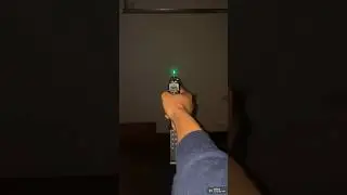 Glock green beam 💥 #trending #shorts