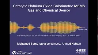 Catalytic Hafnium Oxide Calorimetric MEMS Gas and Chemical Sensor