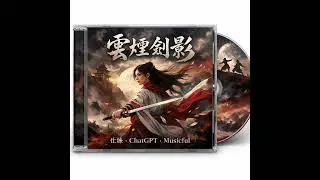 AI 歌曲---雲煙劍影。作者：仕強 / Chatgpt / Musicful 