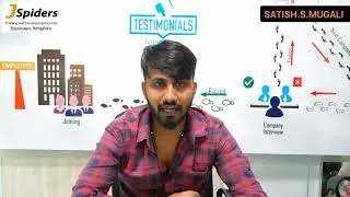 TESTIMONIAL | JSPIDERS RAJAJINAGAR | SATISH.S.MUGALI