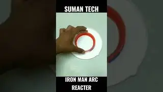 Iron man Arc Reactor Making || #Shorts #Ironman #DIY #sumantech #arcreactor