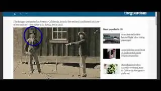 HOAX BILLY THE KID $MILLION DOLLAR  PHOTO IS FAKE