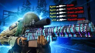 the CRAZIEST sniping in Modern Warfare.. (LEVEL 155)
