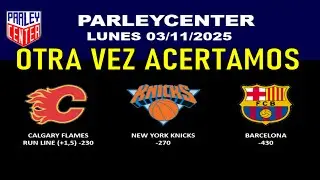 PRONOSTICOS  MLB, NHL Y NBA  PARA HOY LOGROS LUNES 03/11/2025 🔥PARLEY GRATIS🔥