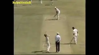 Jeff Thomson vs Ian Botham, miss it and your'e dead, fearless hook shot