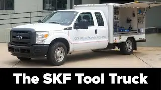 The SKF Tool Truck! Maintenance Products Mobile Demo Station