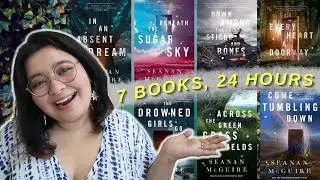 reading the Wayward Children series (7 BOOKS!!) in 24 hours | spoiler free!