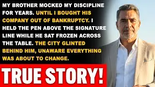 My Brother Mocked My Discipline — Until I Bought His Company Out Of Bankruptcy