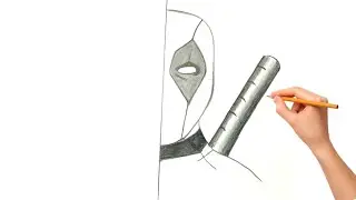 How to draw a Deadpool | Pencil Sketch &ndash; Epic Drawing | Easy Deadpool Drawing for Beginners