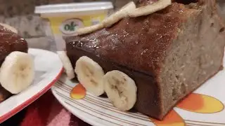 Budin de banana f&aacute;cil🍌👌😋