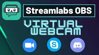 🟢 How to use Streamlabs OBS in  Zoom Skype Discord with Virtual Webcam