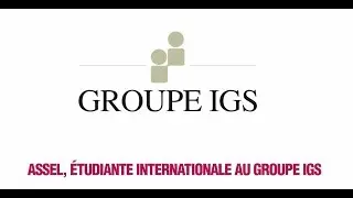 Assel, &eacute;tudiante internationale du Groupe IGS