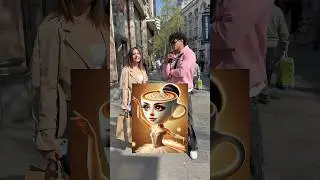 Ballerina Cappuccina 🏆☕️ #straatinterview #belgi&euml; #nederland #grappig #osakio
