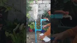 Super Ideas to fix PVC pipe low water pressure #short