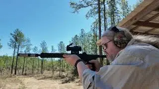 KelTec SUB2000 Gen 3 5.7x28mm with SiCo Switchback and Fiocchi Subsonic 62 grain