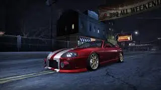NFS Carbon fully upgraded Toyota Supra 2JZ sound